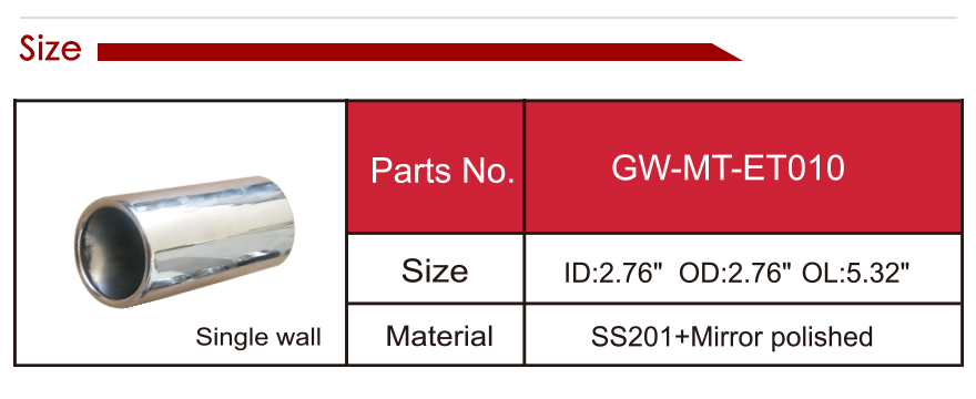 exhaust tip