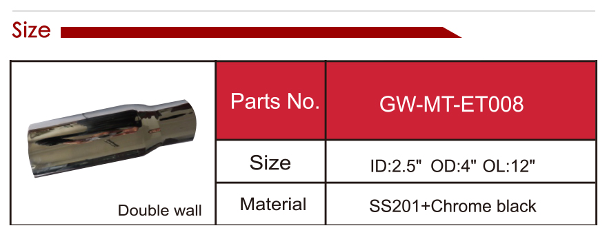 exhaust tip