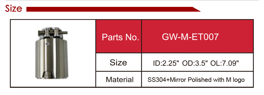 exhaust tip