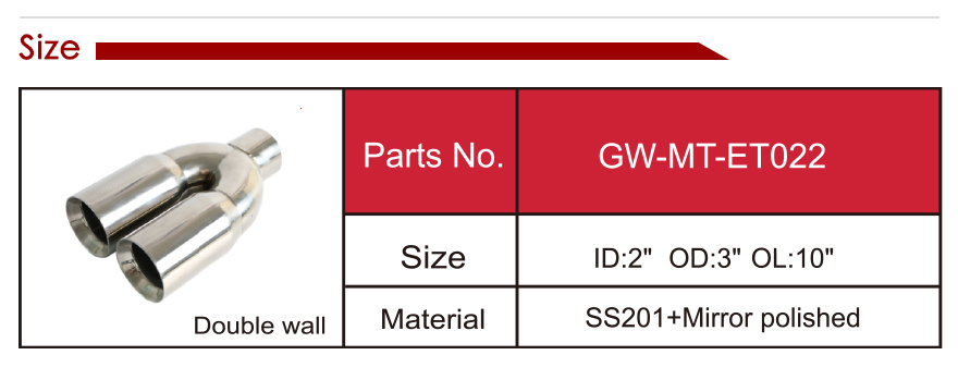exhaust tip