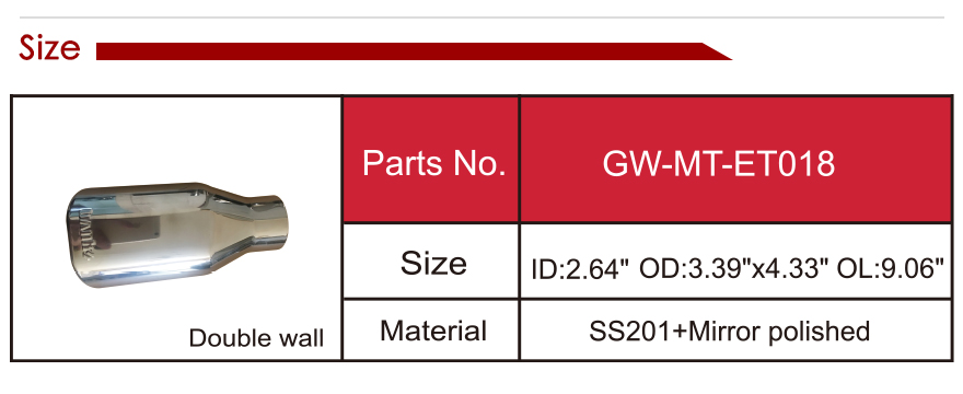 exhaust tip