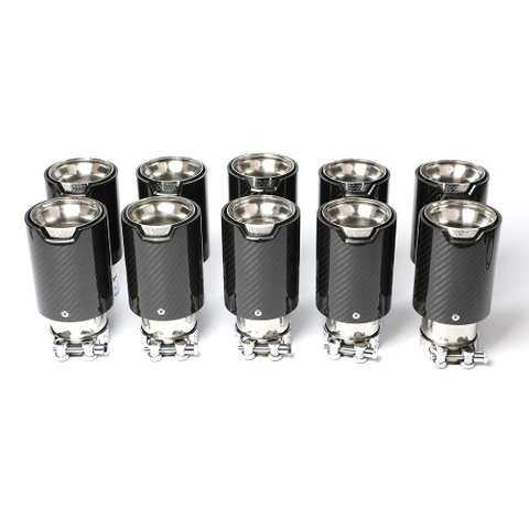 Hot Sale Carbon Fiber Stainless Steel 304 Exhaust Tip