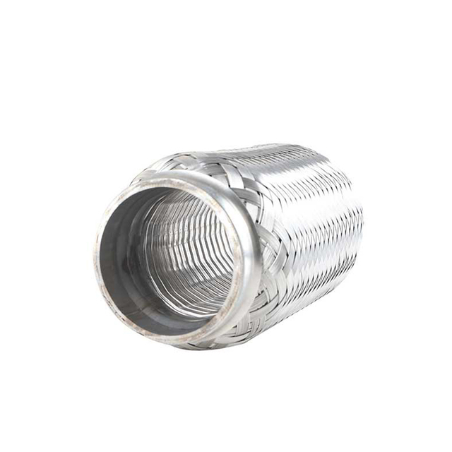 Stainless Steel 201 Exhaust Flexible Pipe With Inner Interlock And Outer Braid
