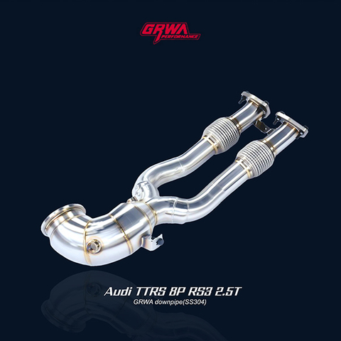 downpipe for Audi TTRS 8P and RS3 enhances airflow and improves rs3 downpipe efficiency for performance audi rs3 exhaust 