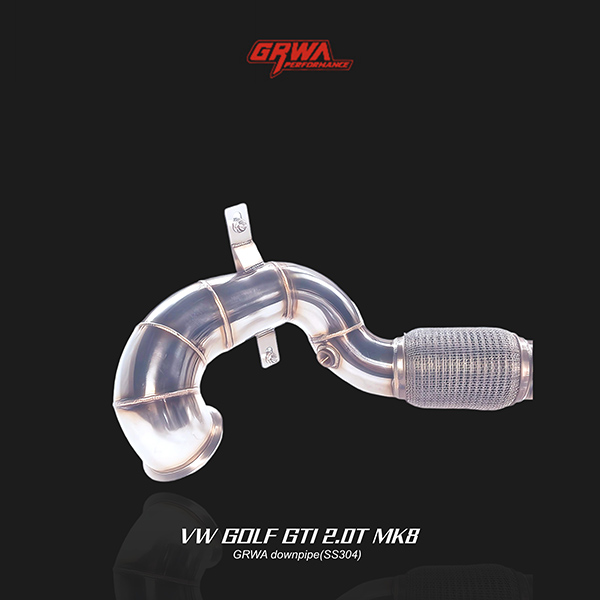  downpipe designed to improve VW Golf exhaust parts efficiency and support VW Golf R exhaust and performance upgrades.