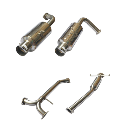 03-07 Mazda 6 Stainless Steel 201 Mirror Polished Exhaust System