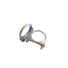 Universal Mild Steel Zinc Plating Universal Exhaust Clamp