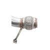 90/E60 330D, 325D & 530D M57N2 DPF Stainless Steel 304+brushed Exhaust Downpipe