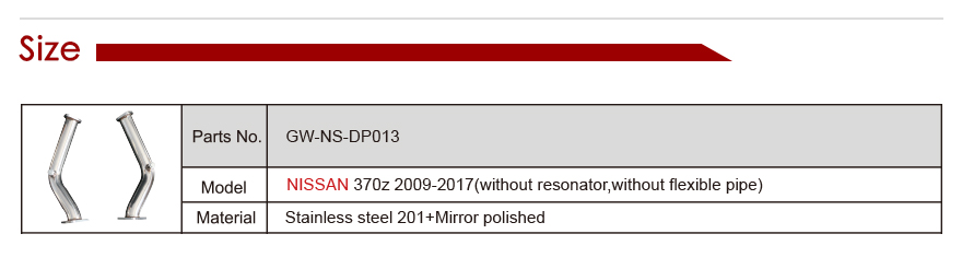 exhaust downpipe