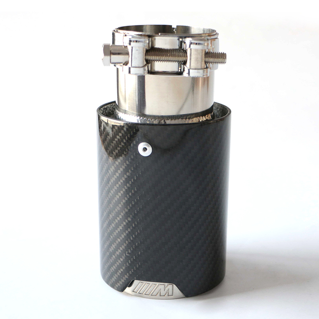 High Quality Stainless Steel 304 Carbon Fiber Exhaust Tip