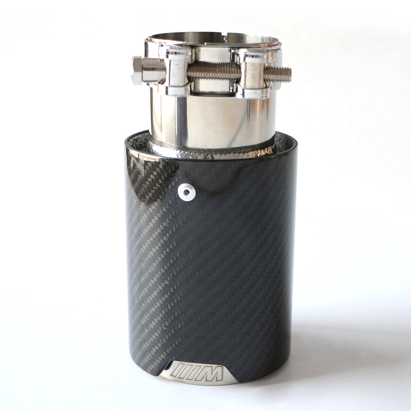 High Quality Stainless Steel 304 Carbon Fiber Exhaust Tip