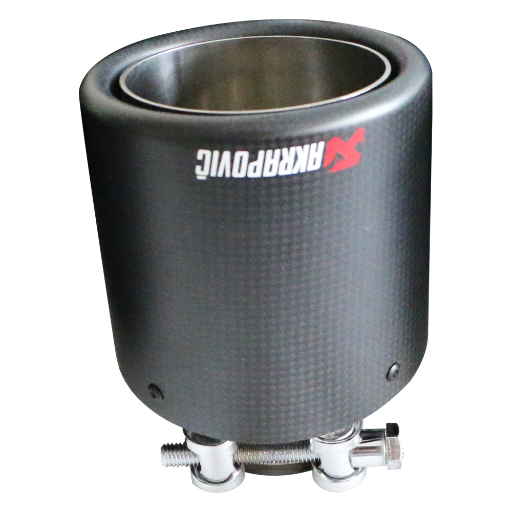 Stainless Steel 304 Carbon Fiber Exhaust Tip