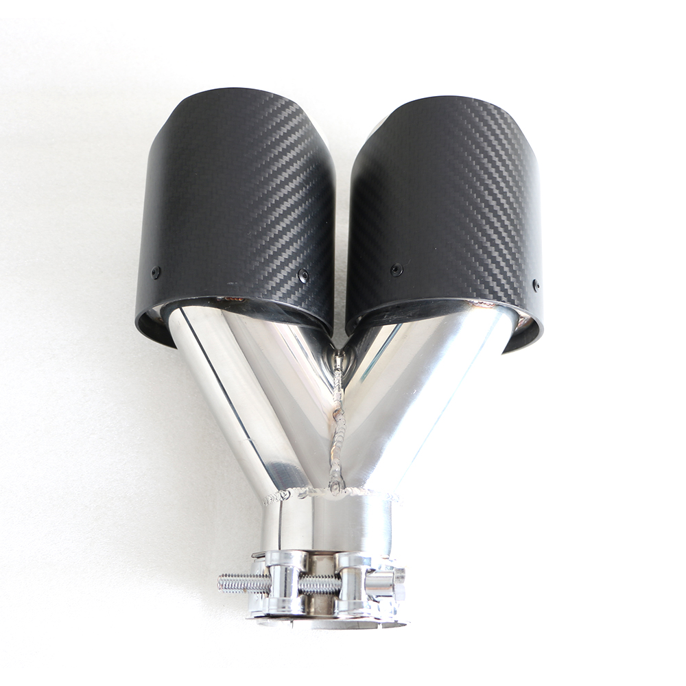 Carbon Fiber Stainless Steel 304 Exhaust Tip