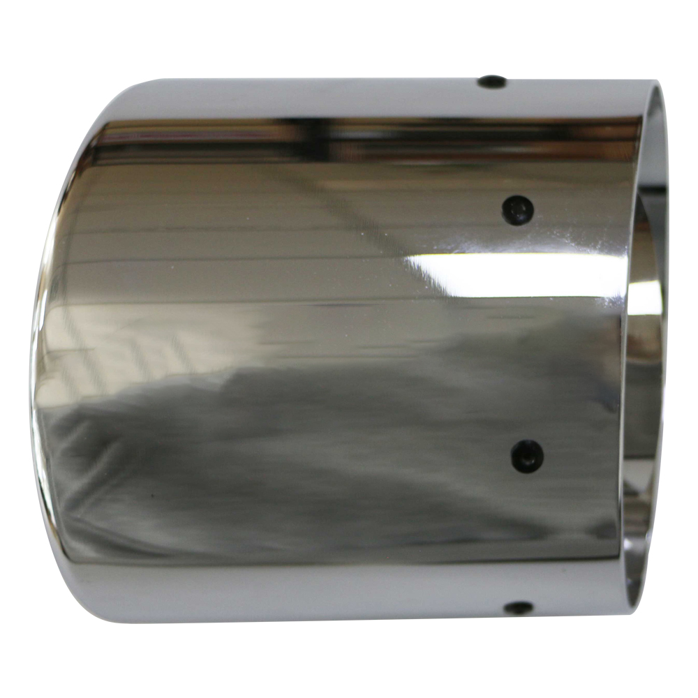 GRWA High Stainless 201double Wall Mirror Polished Car Exhaust Tip