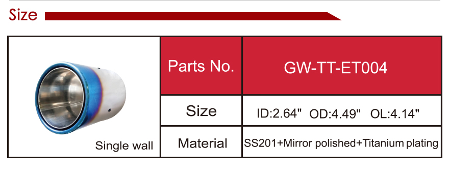 exhaust tip