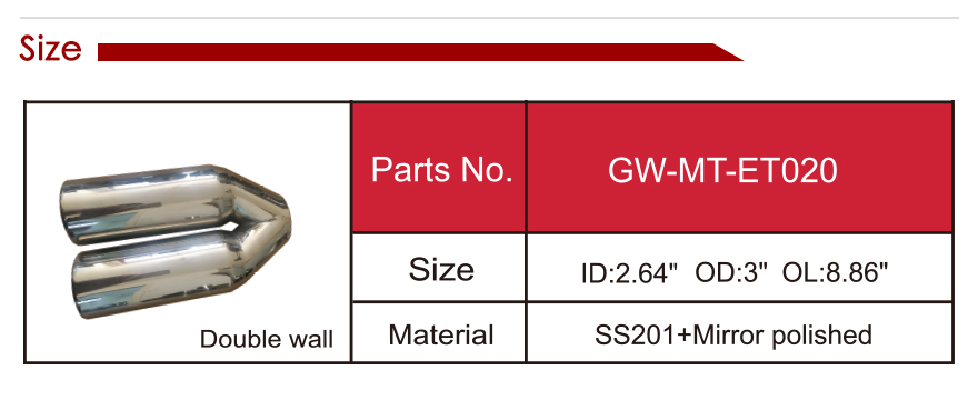 exhaust tip