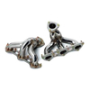 PORSCHE 996 TWIN TURBO Stainless Steel 344 Mirror Polished Exhaust Header