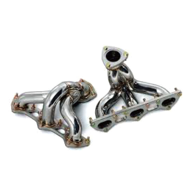 PORSCHE 996 TWIN TURBO Stainless Steel 344 Mirror Polished Exhaust Header