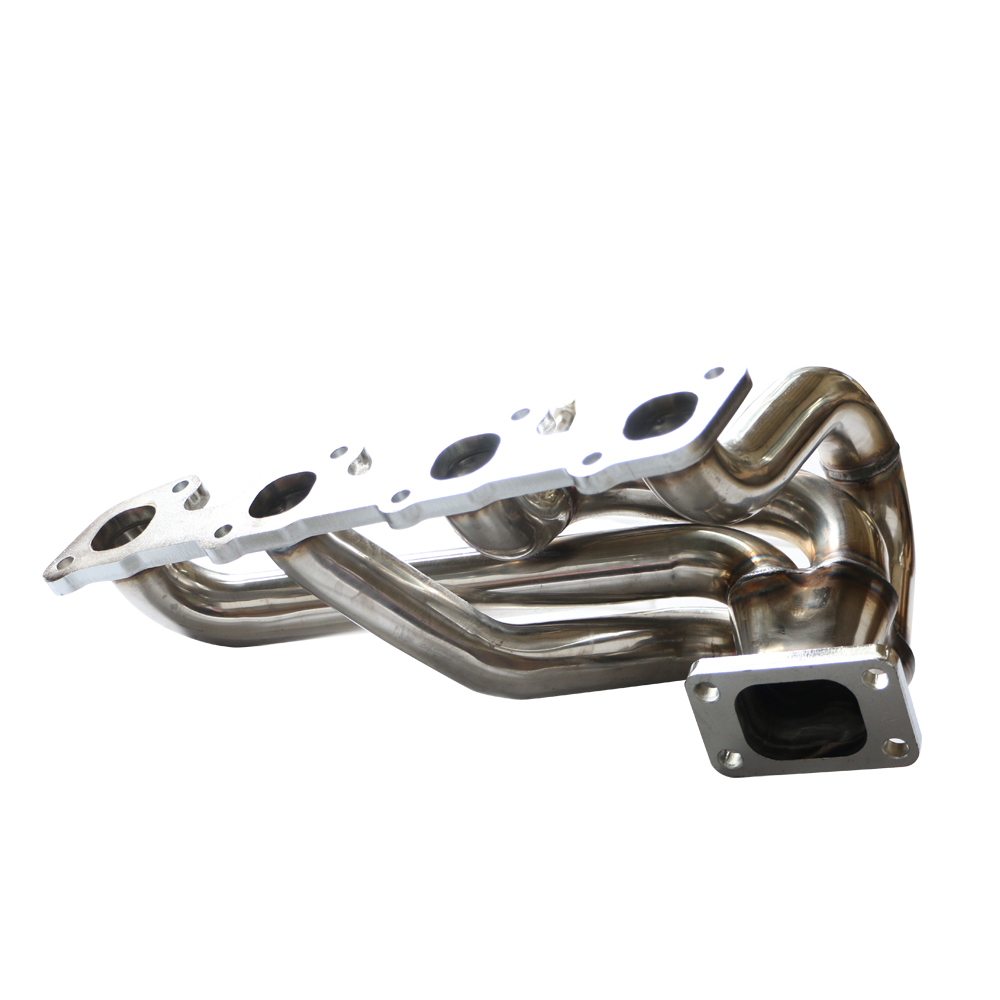 Volvo 240 Turbo Maniold Stainless Steel 341 Mirror Polished Exhaust Header