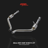 High-performance G Class exhaust kit for Mercedes G63 AMG W463, boosting AMG sound and performance.