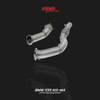 Premium stainless steel BMW M3 and M4 S55 downpipes enhance exhaust flow and reduce turbo lag for maximum performance.