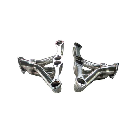 Ultrasonic Cleaning of Smooth Stainless Steel Chevy Exhaust Manifold