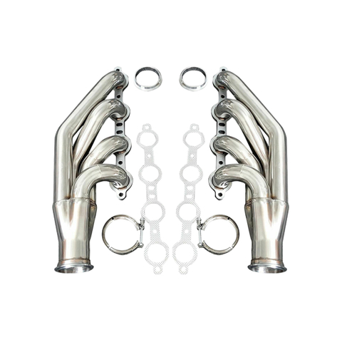 Chevy Polished Stainless Steel Turbo Exhaust Manifold