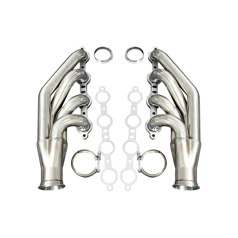 Chevy Polished Stainless Steel Turbo Exhaust Manifold