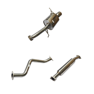 Cat Back Exhaust ~02-03 Mazda Protege 5 Stainless Steel 201 Mirror Polished Exhaust System