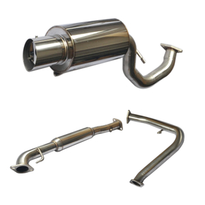Mitsubishi Eclipse 4Cyl Cat Back Stainless Steel 201 Mirror Polished Exhaust System