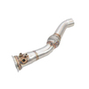 90/E60 330D, 325D & 530D M57N2 DPF Stainless Steel 304+brushed Exhaust Downpipe
