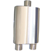 Stainless 201 Dual Universal Car Exhaust Muffler