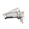 One Set Ofelectric Valve with Y Pipe Electric Valve Stainless Steel 304 Exhaust Valves 