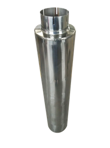 Universal Stainless Steel 201 Mirror Polishing Exhaust Muffler