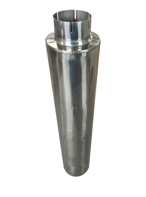 Universal Stainless Steel 201 Mirror Polishing Exhaust Muffler