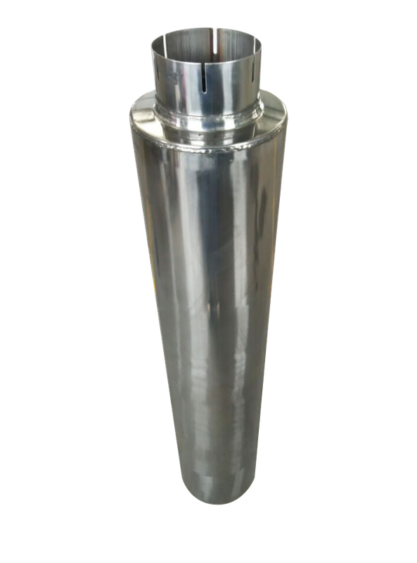 Universal Stainless Steel 201 Mirror Polishing Exhaust Muffler