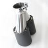Stainless Steel Carbon Fiber Exhaust Tip
