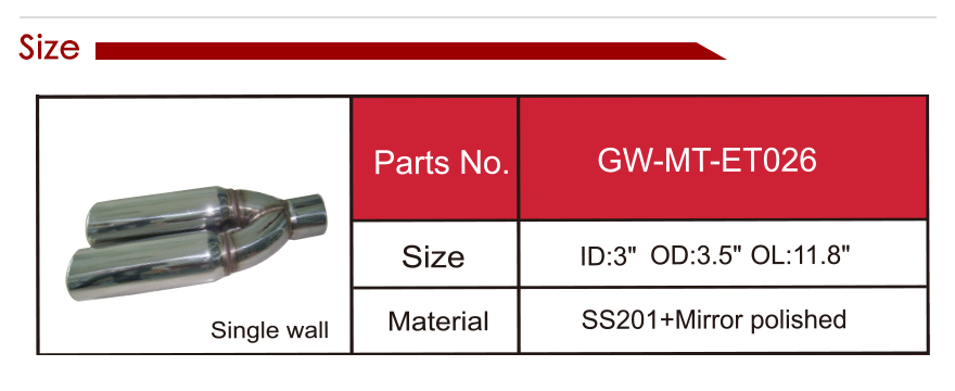 exhaust tip