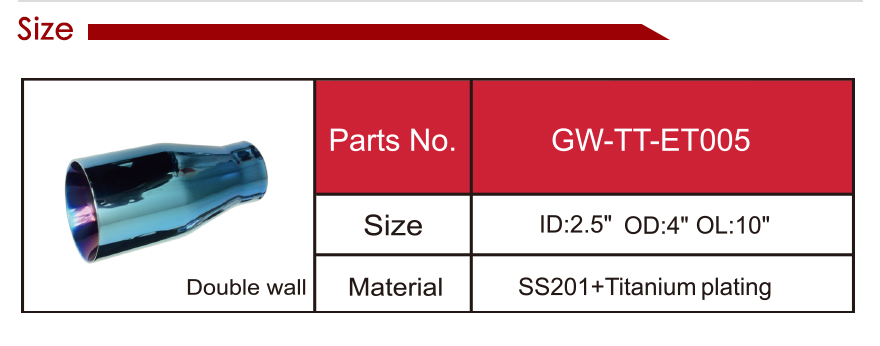 exhaust tip