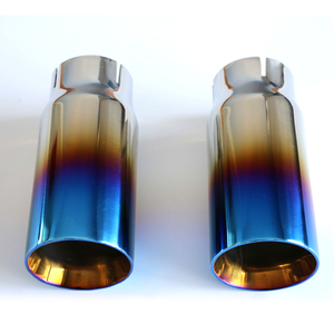 Titanium-plated Non-fading Hot-selling Stainless Steel 201 Exhaust Tip