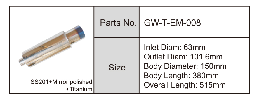 exhaust muffler