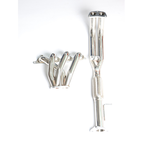 Honda Prelude 97-01 Header Non SH Stainless Steel 358 Mirror Polished Exhaust Header