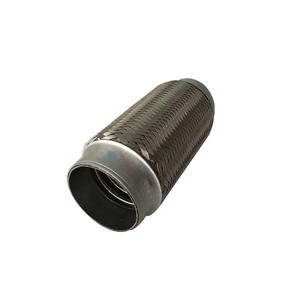 Exhaust Flexible Pipe without Internal Braid, with External Braid