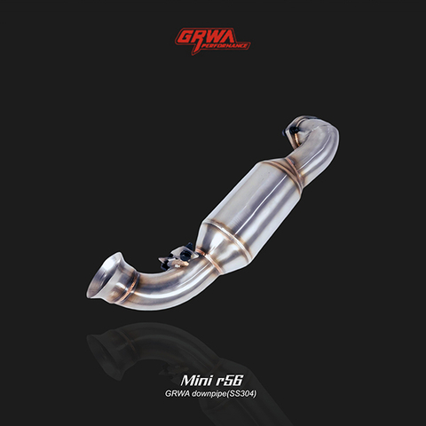 High-performance Mini Cooper R56 downpipe improves turbo response, exhaust flow, and driving performance.