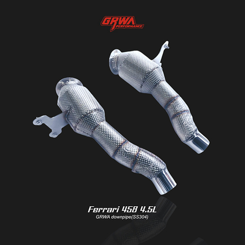 Precision-engineered Ferrari 458 exhaust system boosts sound and performance with CTS Ferrari 458 upgrades.