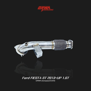 High-performance Ford Fiesta ST downpipe improves turbo response and Fiesta ST exhaust system efficiency.