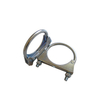Universal Mild Steel Zinc Plating Universal Exhaust Clamp