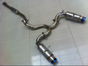 05-08 Tacoma V6 Stainless Steel Customizable Car Cat Back Exhaust System