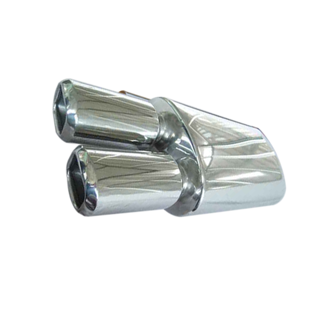 Dual Oval Universal Car Exhaust Muffler