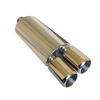 Dual Universal Stainless Steel 201 Car Exhaust Muffler